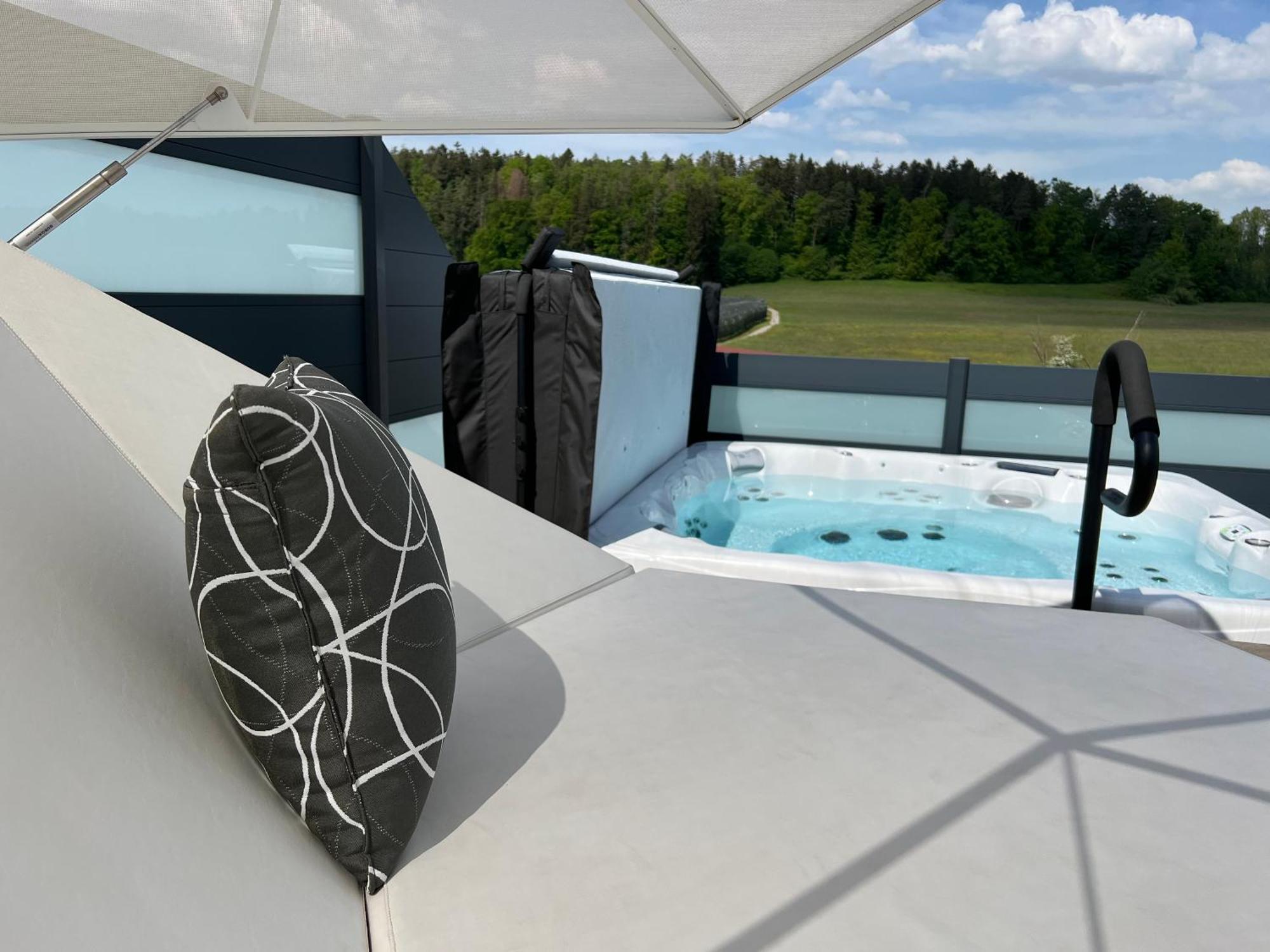 Poolhaus Bodensee Ideal Fuer Geschaeftsreisende Wasserburg Exterior foto